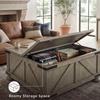 image:imageSignature Design by Ashley Wood LiftTop Coffee Table with Storage BrownGrayish Brown