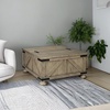 image:imageSignature Design by Ashley Wood LiftTop Coffee Table with Storage BrownGrayish Brown