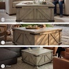 image:imageSignature Design by Ashley Wood LiftTop Coffee Table with Storage BrownGrayish Brown