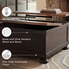 image:imageSignature Design by Ashley Wood LiftTop Coffee Table with Storage BrownLight Brown  Black