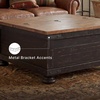 image:imageSignature Design by Ashley Wood LiftTop Coffee Table with Storage BrownLight Brown  Black