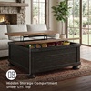 image:imageSignature Design by Ashley Wood LiftTop Coffee Table with Storage BrownLight Brown  Black