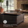 image:imageSignature Design by Ashley Wood LiftTop Coffee Table with Storage BrownLight Brown  Black