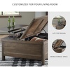 image:imageSignature Design by Ashley Wood LiftTop Coffee Table with Storage BrownLight Brown
