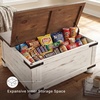 image:imageSignature Design by Ashley Wood LiftTop Coffee Table with Storage BrownWhite