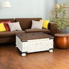 image:imageSignature Design by Ashley Wood LiftTop Coffee Table with Storage BrownWhite