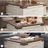 image:imageSignature Design by Ashley Wood LiftTop Coffee Table with Storage BrownWhite