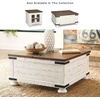 image:imageSignature Design by Ashley Wood LiftTop Coffee Table with Storage BrownWhite