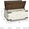 image:imageSignature Design by Ashley Wood LiftTop Coffee Table with Storage BrownWhite