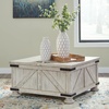 image:imageSignature Design by Ashley Wood LiftTop Coffee Table with Storage BrownWhitewash