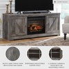 image:imageSignature Design by Ashley Wynnlow TV Stand with Electric Fireplace 63