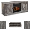 image:imageSignature Design by Ashley Wynnlow TV Stand with Electric Fireplace 63
