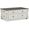 image:imageSignature Design by Ashley Havalance LiftTop Coffee Table with StorageGray  White