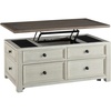 image:imageSignature Design by Ashley Havalance LiftTop Coffee Table with StorageWhite