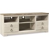 image:imageSignature Design by Ashley Willowton 3Piece Entertainment Center TV StandWhitewash