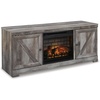 image:imageSignature Design by Ashley Wynnlow TV Stand with Electric Fireplace 63