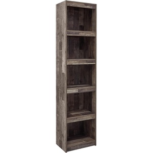 image:imageSignature Design by Ashley 4Piece Fireplace Entertainment Center WhiteRustic Gray