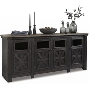 image:imageSignature Design by Ashley TV Stand Console 74inch Farmhouse Living RoomFarmhouse