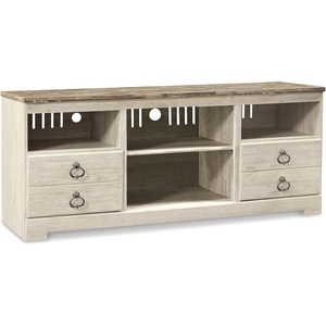 image:imageSignature Design by Ashley Willowton 3Piece Entertainment Center TV StandWhitewash