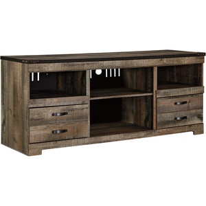 image:imageSignature Design by Ashley Willowton 64 Coastal TV Stand WhitewashBrown
