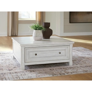 image:imageSignature Design by Ashley Wood LiftTop Coffee Table with Storage BrownAntique White