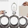 image:imageSignature Design by Ashley 1Piece Table Lamp Antique Silver