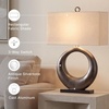 image:imageSignature Design by Ashley 1Piece Table Lamp Antique Silver