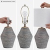 image:imageSignature Design by Ashley 1Piece Table Lamp Blue Terracotta