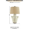 image:imageSignature Design by Ashley 27Inch Farmhouse Ceramic Table Lamp CreamEmelda