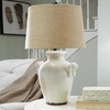 image:imageSignature Design by Ashley 27Inch Farmhouse Ceramic Table Lamp CreamEmelda