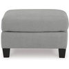 image:imageSignature Design by Ashley Adlai Casual Upholstered Ottoman Light Gray