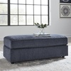 image:imageSignature Design by Ashley Albar Place Modern Upholstered Rectangular Accent Ottoman Blue