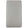 image:imageSignature Design by Ashley Amiata Contemporary Rectangular Leather Match Upholstered Oversized Accent Ottoman with Nonskid Legs Light GrayLight Gray