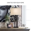 image:imageSignature Design by Ashley Aniela Table Lamp Set of 2 30 in SilverBronze