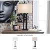 image:imageSignature Design by Ashley Aniela Table Lamp Set of 2 30 in SilverBronze