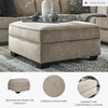 image:imageSignature Design by Ashley Bovarian Square Storage Ottoman Stone