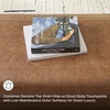 image:imageSignature Design by Ashley Carianna Rectangular Leather Ottoman Caramel