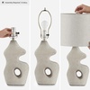 image:imageSignature Design by Ashley Chadrich Sculptural Table Lamps Set of 2 Beige