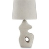 image:imageSignature Design by Ashley Chadrich Sculptural Table Lamps Set of 2 Beige