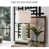 image:imageSignature Design by Ashley Clarkland Table Lamps Set of 2 White Ceramic