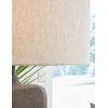 image:imageSignature Design by Ashley Danacy Farmhouse Distressed Paper Composite Table Lamp with 3Way Switch Black