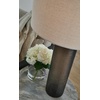 image:imageSignature Design by Ashley Dingerly Contemporary 2825 Inch Glass Table Lamp Brown amp Beige