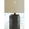 image:imageSignature Design by Ashley Dirkton Table Lamp Modern Antiqued Pewter