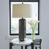 image:imageSignature Design by Ashley Dirkton Table Lamp Modern Antiqued Pewter