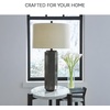 image:imageSignature Design by Ashley Dirkton Table Lamp Modern Antiqued Pewter