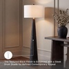 image:imageSignature Design by Ashley Hallburg Floor Lamp Modern Black