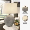 image:imageSignature Design by Ashley Harif Paper 26 Table Lamp withTextured Base Beige