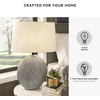 image:imageSignature Design by Ashley Harif Paper 26 Table Lamp withTextured Base Beige