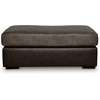image:imageSignature Design by Ashley Helson Faux Leather Oversized Accent Ottoman