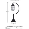image:imageSignature Design by Ashley Jae Industrial Desk Lamp Antique Black